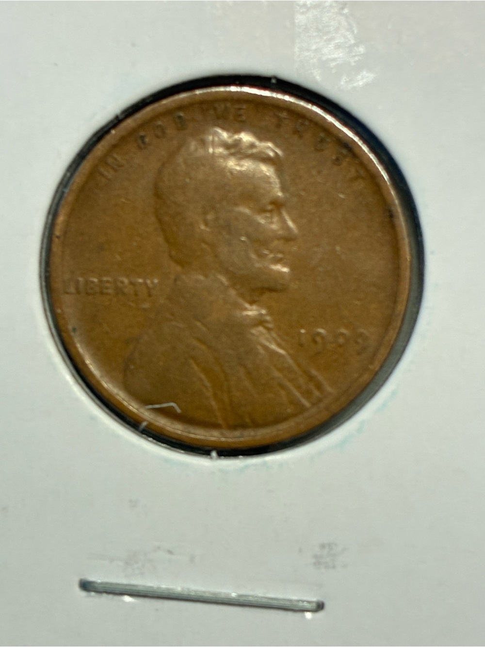 1909-P V.D.B Lincoln Wheat Cent (First Year of Production) - Picture 2 of 4